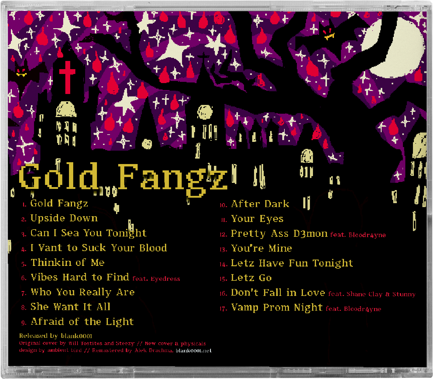 Gold Fangz CD [SOULED OUT]