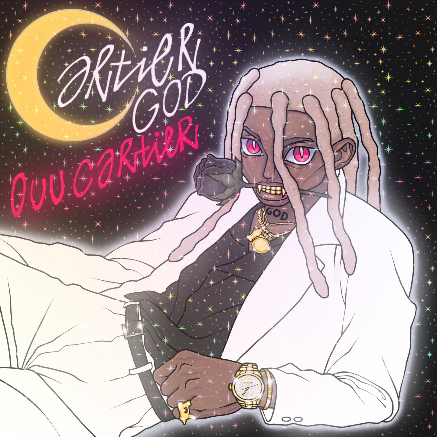 Ouu Cartier Holographic Poster